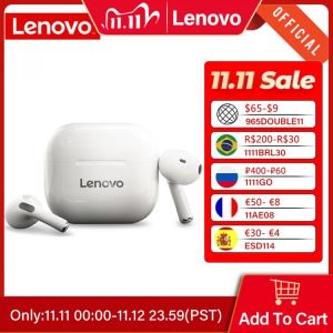 Original Lenovo LP40 wireless headphones TWS Bluetooth Earphones Touch Control Sport Headset Stereo Earbuds For Phone Android