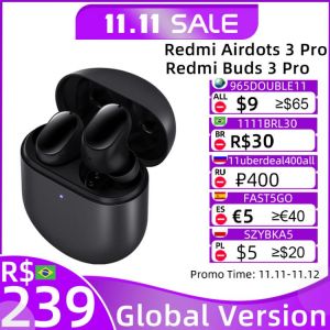 Global Version Xiaomi Redmi Buds 3 Pro TWS Bluetooth Earphone Redmi Airdots 3 Pro Wireless Earphone ANC IPX4 For K40 Note 10 Pro