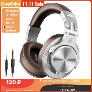 Oneodio A71 Wired Headphones For Computer Phone With Mic Foldable Over Ear Stereo Headset Studio Headphone For Recording Monitor