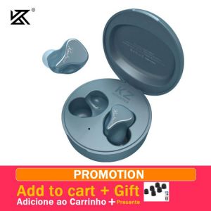 KZ SKS TWS Bluetooth-compatible Earphones Wireless Headphones Game Earbuds Touch Control Noise Cancelling Hifi Sport Headset