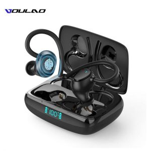 Bluetooth 5.1 Earphone HiFi Stereo TWS Bluetooth Wireless Headphone Sport Waterproof Headset LED Display Earbuds With Microphone