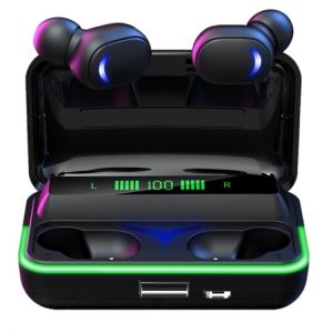 E10 TWS Gamer Headset  Wireless Headphone Low Delay Bluetooth Earphone HiFi Stereo Music Earbuds with Microphone Power Bank
