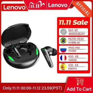 Lenovo XT92 TWS Gaming Earbuds Low Latency Bluetooth Earphones Stereo Wireless 5.1 Bluetooth Headphones Touch Control Headset