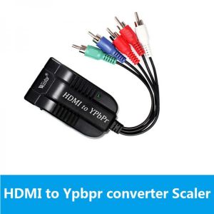 1080P HDMI to Component Converter Scaler HDMI to YPbPr Converter Convert HDMI to Component HDMI to Video Converter HDMI to 5RCA