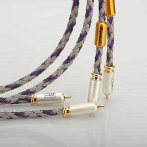 Pair High Quality Audio Cable XLO Signature S3-1 Singled-Ended HiFi Interconnect RCA Cable with gold plated RCA connector Jack