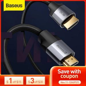 Baseus HDMI-compatible Cable 4K 60HZ 4K HD to 4K HD extension Splitter Cable for TV Switch Projector Laptop Office Video Cable