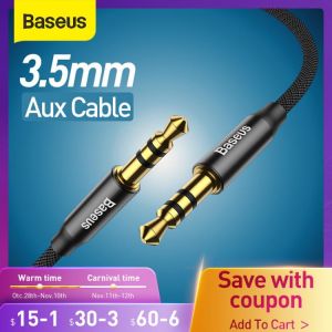 Baseus AUX Cable Jack 3.5mm Audio Cable Speaker Cable for MP3 Headphones Car AUX Cable Xiaomi Redmi 5 Plus Oneplus 5t AUX Cord