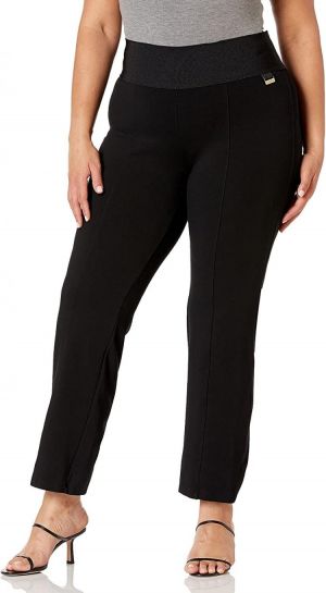 Calvin Klein Women's Pull On Stretch Pants (Standard and Plus)