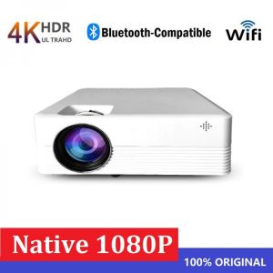 2021 LED Mini Projector 1080x720 Pixels1080P Bluetooth-Compatible USB Audio For Android 9.0 Portable Home Media Video Player