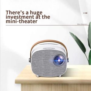 Mini Portable 640*480 Pixel Full HD 1080P Support 100'' Display Home Theater Video Movie Projector