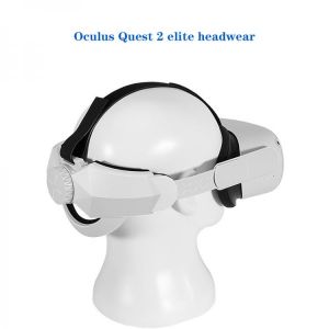 For Oculus Quest 2 Comfortable Elite Headwear Replaceable Headwear Weight Reduction Headband Lightweight Breathable Comfortable