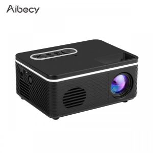 Aibecy S361 Mini Portable LED Projector Support 1080P 600 Lumens Built-in Speaker Multimedia Video Movie Projector Home Theater