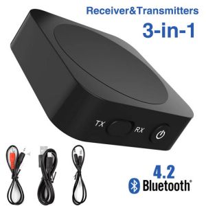 Bluetooth Receiver 5.0 Wireless Auido Music 3.5 mm Jack RCA APTX LL Low Latency Home TV Music Streaming Sound 3.5mm Adapter