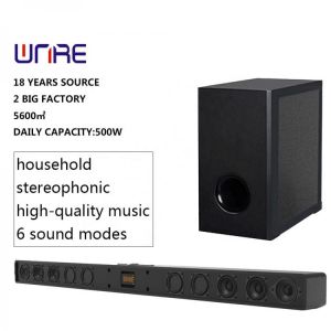 Wooden blueteeth Wireless Home Theater System Sound Bar