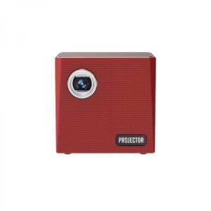 2021 Mini Cube Pocket DLP Projector C80 WVGA854*480p Auto Keystone Android7.1 chargeable Mini Beamer home theater support 4k