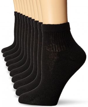Hanes Women's 10-Pair Value Pack Ankle Socks
