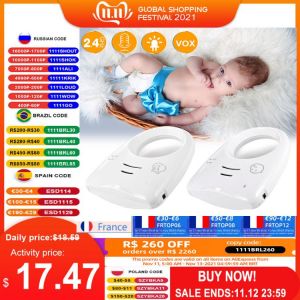 Portable 2.4GHz Wireless Digital Audio Baby Monitor Two Way Talk Crystal Clear Baby Cry Detector Sensitive Transmission