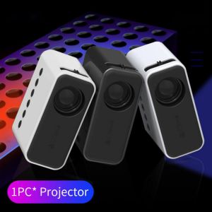 ABS AV Audio Portable Video Player WIFI Support Mobile Phone Home Media Television Mini Projector USB With LED Light Theater