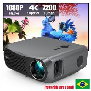 900DAB Home Projector Wireless Airplay Home Theater 10000:1 Contrast Ratio Freeshipping Full Hd 1080P Projector For Smartphone