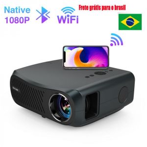 Video Projector 4K Home Cinema 7200 Lumens 10000:1 Contrast Ratio Wireless Airplay Full Hd 1080P Freeshipping Beamer Projector