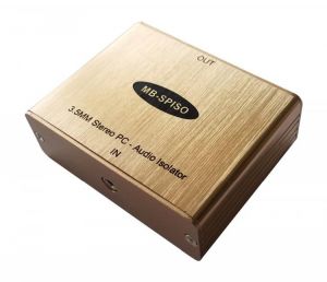 Ground Loop Noise Isolator for Car Audio/Home Stereo System 3.5MM Stereo Audio Hum Eliminator