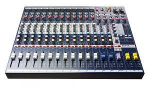 High Quality EFX12 Live Sound Mixer 12 Mono + 2 Stereo channel Mixer with Built-in 24-bit Lexicon Effects for hot selling