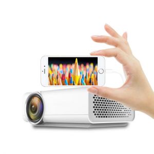 Mini Projector For Home Theater System Movie Video Projector With VGA AV USB Wired With The Same Screen Beamer