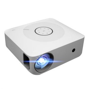 Mini LCD Projector Native 1080P Full HD Portable Android 9.0 WiFi Home Theater Projector for Phone Tablet Smart Video Projector