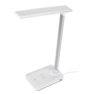 LED Lamp Wireless Mobile Phone Charging USB Charger 135° Rotatary Table Anti-Slip Desk Lamp 34cm Eye Protection Light