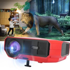 Portable Bluetooth WiFi Projector Home Theater Mobile Phone for Android 1280*720 Pixels Supports 4K Home Media Video Player New