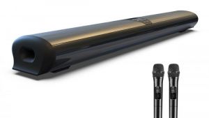 High Quality Wall Mount sound bar system Karaoke 2.1CH Optical Input Stereo 50W TV Soundbar System
