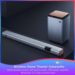 BINNIFA Home Theater 5.8G Wireless Subwoofer Speakers Live-2S HIFI DSP Audio Bluetooth 5.0 Turbo Bass Virtual 5.1 Surround Sound