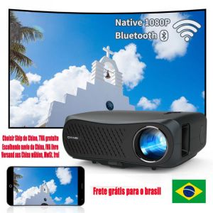 A12AB Projector 4K Beamer Home Theater EU US Free VAT Led Video 7200 Lumens Wireless Airplay Full Hd 1080P Projector For Phone