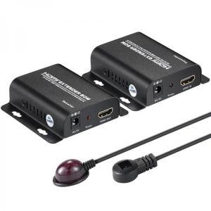 1080P 60m HDMI Extender HDMI Repeater Over Cat 6 Cat 7 Ethernet Cables With IR Function Rj45 Transmitter TX/RX Extender