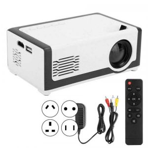M1 Portable Mini LED Projector 1080P HD USB AV Pocket Home Theater Media Player 100-240V New Home Media Video 1080P Player