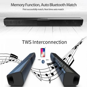 CYBORIS TWS High Quality Bluetooth Speaker BT 4.2Wireless Music Amazing HIFI Sound Quality Home Theater Experience TF FM AUX RCA