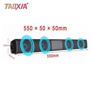 Multifunctional Fashionable, Portable Wireless Sound Blaster Bluetooth Speaker Long Bar, Home Theater Stereo Surround TV Sou