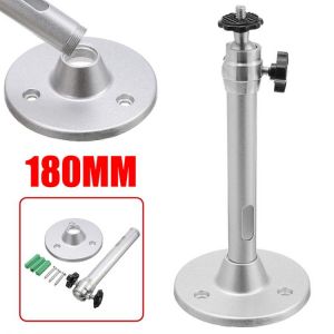 New Arrival 1pcs 360 Degree Adjustable Projector Ceiling Mount Stand 18CM Wall Projector Bracket Metal Swivel Mount