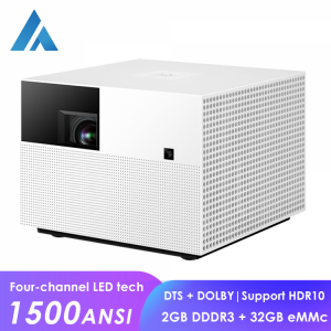 Youpin Fengmi Vogue 1080P Full HD DLP Projector 1500ANSI Lumens 2GB+32GB Android Wifi Support 4K Projector Home Theater Beamer