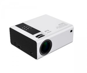 Y6 600P Mini LED Pocket Projector Home Beamer Kids Gift USB Video Portable Mini Projector screen Optional