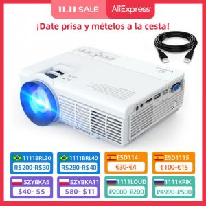 VANKYO LEISURE 3 HD Mini Projector 1920*1080P 170'' Projector Video Home Cinema With TV Sitck PS4 Movie Game Project
