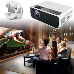 W13 Mini 4K HD LED Smart Projector Home Theater 1920*1080 HDMI-compatible Home Beamer home theater 480P same screen Version