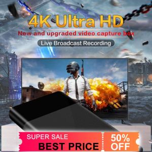 Powerfull Video Capture Card for Live Streaming, 4K resolution, HDMI OSB Grabber for Capturing Game 50% off