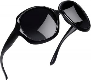 Joopin Polarized Sunglasses for Women Vintage Big Frame Sun Glasses Ladies Shades