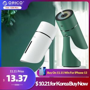 all in one place גאדג'טים ORICO USB Cool Mist Humidifier 90 Degree Adjust USB Plant Air Humidifier LED Light Can Add Aroma Oil for Home/Office Humidifier