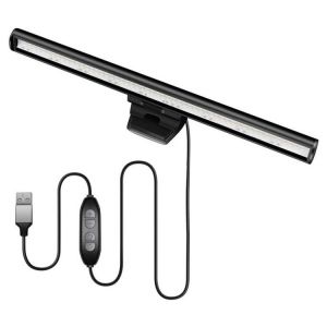 Computer Monitor Light LED Task Lamp Non Flickering Reading Space Saving 3 Color Temperature 5W No Glare Home Office Eyes Care