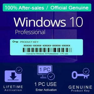 Windows-10 Pro Key New Global Works 32/64 bits Any Language 2021 New