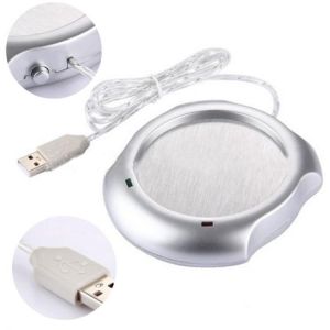 1pcs Portable USB Electric Cup Warmer Tea Coffee Beverage Cup Heating Pad Mat