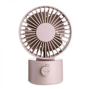 USB Creative Desk Fan Portable Mini Fan Rotating Double Leaf Personal Desktop Table Small Fan Strong Wind Quiet Office Bedroom