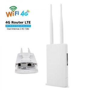 KuWFi Waterproof Outdoor 4G CPE Router 150Mbps CAT4 LTE  3G/4G SIM Card WiFi Router for IP Camera  WiFi Coverage CPF905 kuwifi